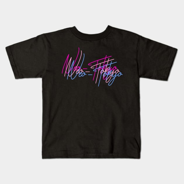 Neo-Tokyo Kids T-Shirt by AR DESIGN